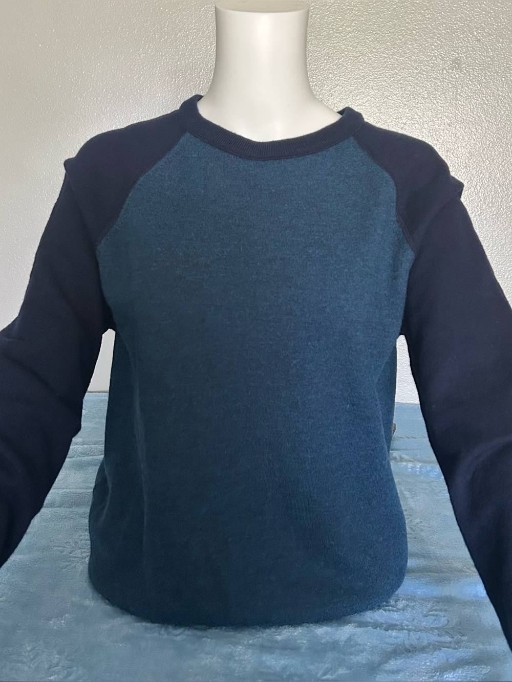 Banana Republic Baruffa Merino Wool Raglan Sweater Women Small Medium